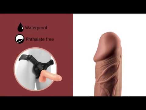 Pipedream Real Feel Deluxe No 1 extra Yumuşak 22 Cm Titreşimli Penis  