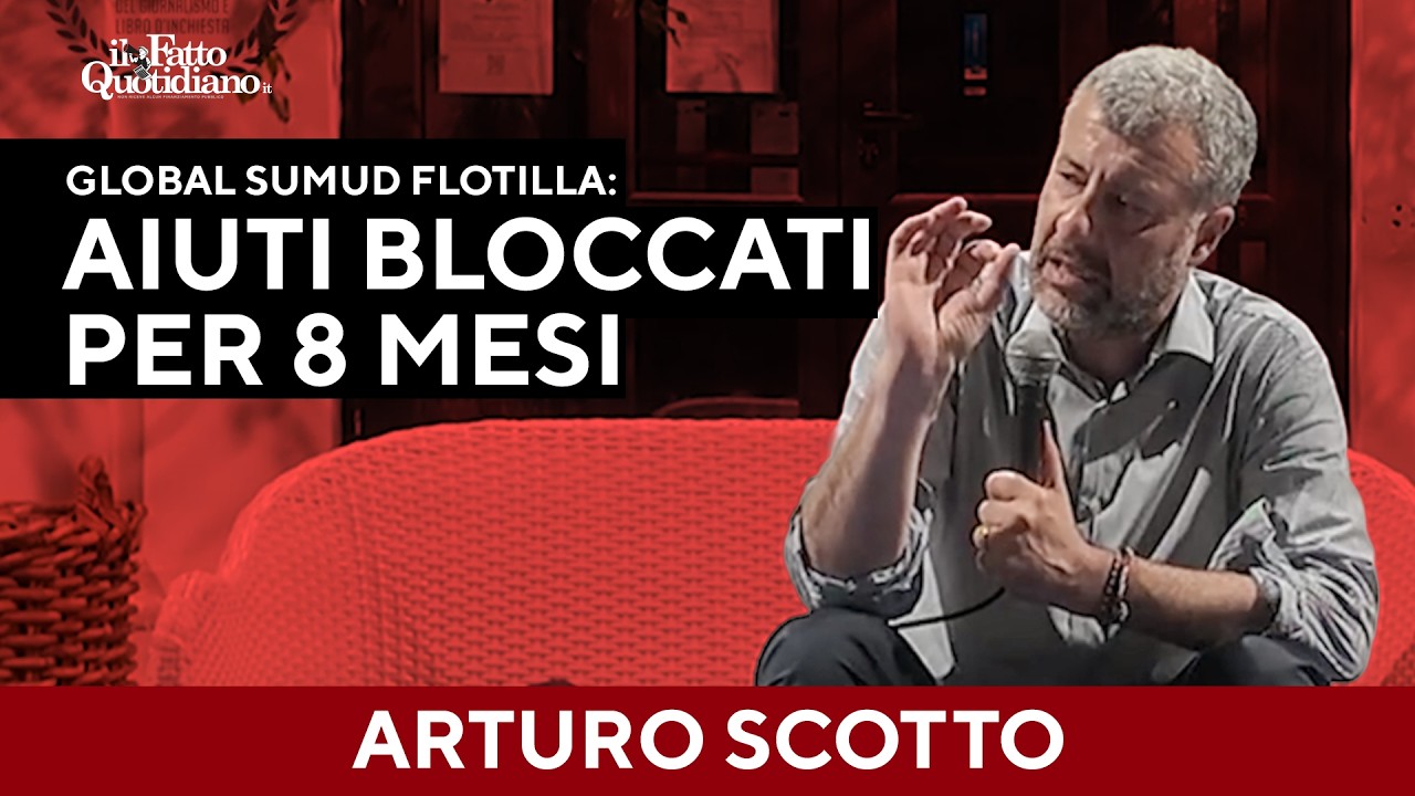 Scotto sulla Flotilla: “Gli aiuti promessi da Meloni sono rimasti bloccati per 8 mesi”