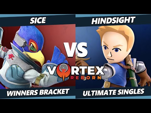 Vortex Legends 3 - Sice (Falco) Vs. Hindsight (Mii Swordfighter) SSBU Ultimate Tournament