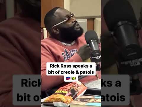 Rick Ross Speaks a Bit Of Creole & Patois!!