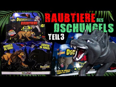Sbabam ® KreatureX - Raubtiere des Dschungels - Teil 3 !!! Night Edition !!! Unboxing