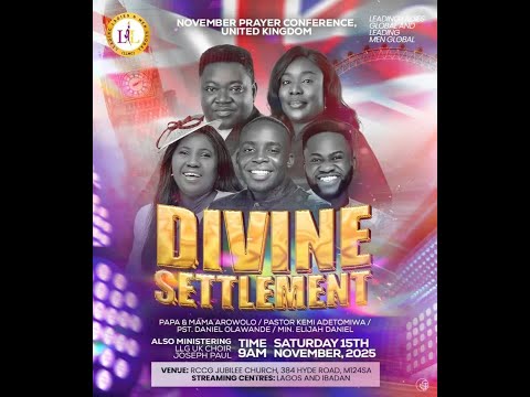 LLG Conference UK | Divine Settlement | November 2025