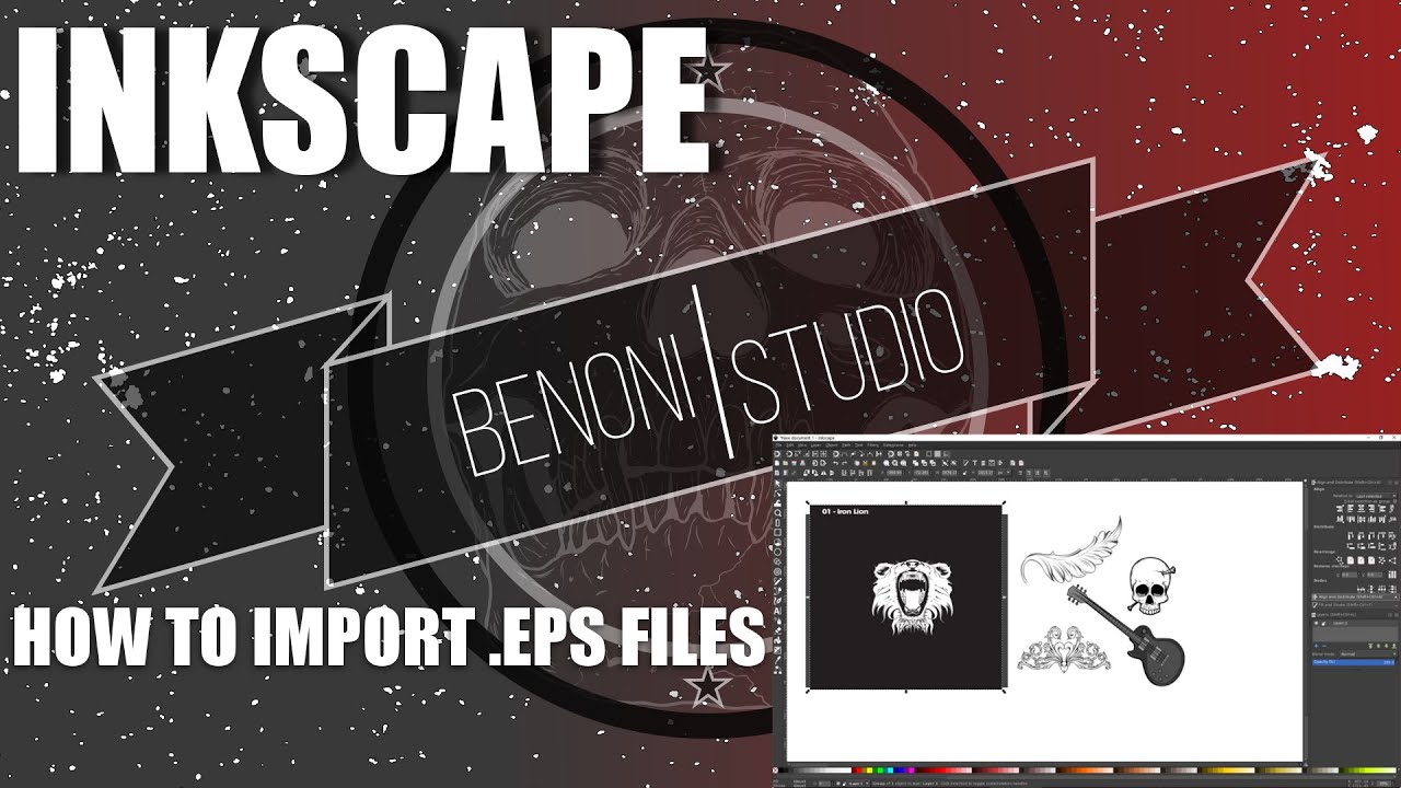 INKSCAPE - HOW TO IMPORT .EPS FILES w/GhostScript (Windows 10)