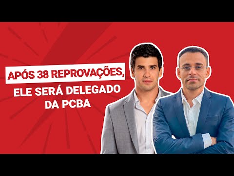 Após 38 reprovações em concursos, ele passou para Delegado da PCBA aos 38 anos | Ranildo Júnior
