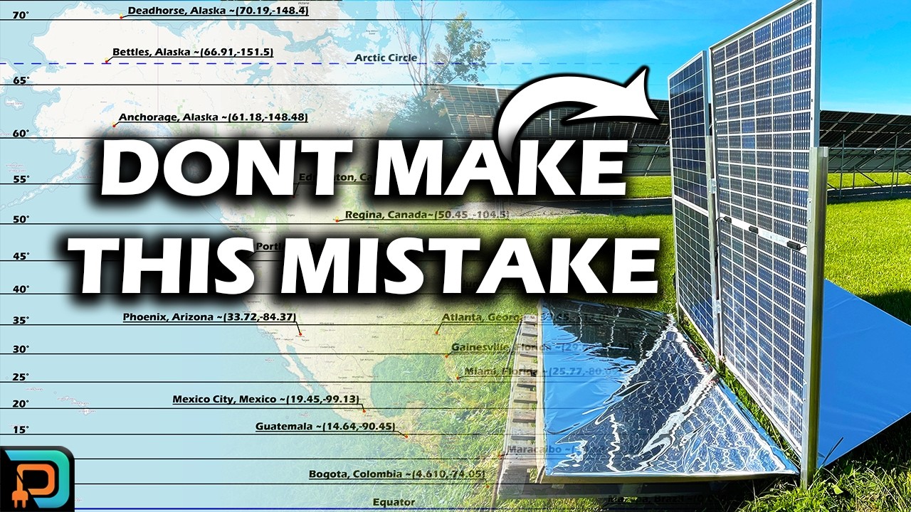 Your Location Destroys Solar Panel Efficiency