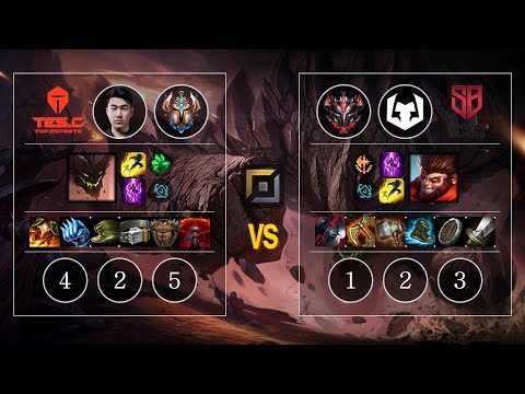 TES AK Malphite vs SB Howling Wukong Top - KR Patch 10.12