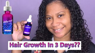 Hollywood Hair Bar Growth Serum HONEST In-Depth Review! + 30 day challenge