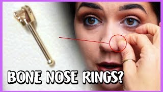 How to Put In a Bone Nose Ring