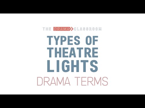 Different Types of Theatre Lights