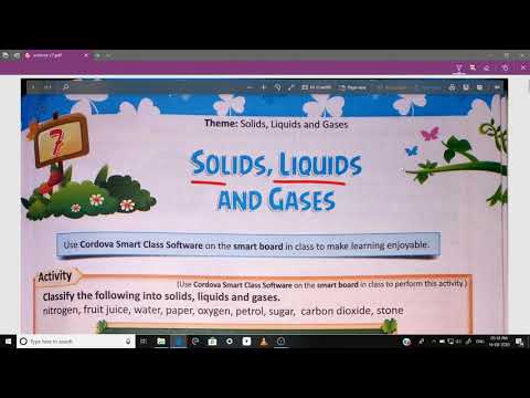 Solid Liquid & Gasses | part 1 | chapter 7 | class 5
