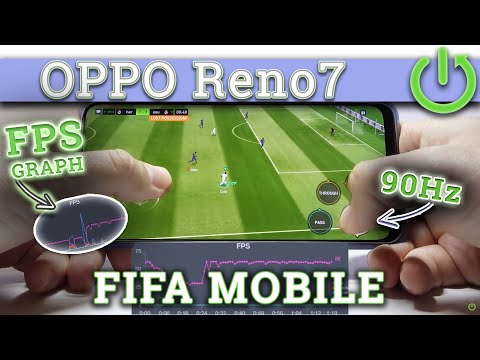 Test Game FIFA Mobile on Oppo Reno7 5G | 😈 GAMING TEST + FPS GRAPH😈