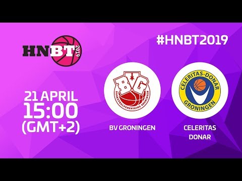 LIVE 🔴 - BV Groningen v Celeritas-Donar - HNBT 2019