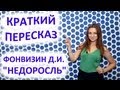 Пересказ Фонвизин Д. И. «Недоросль» 