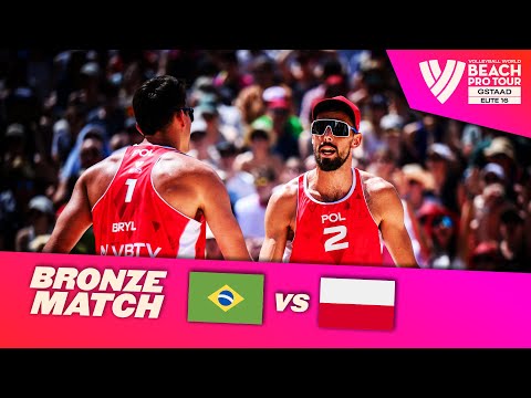 George/Andre vs. Bryl/Łosiak -  Bronze Match Highlights Gstaad 2023 #BeachProTour