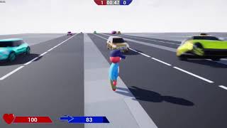 Friendly Arena | Trying to Cross the road