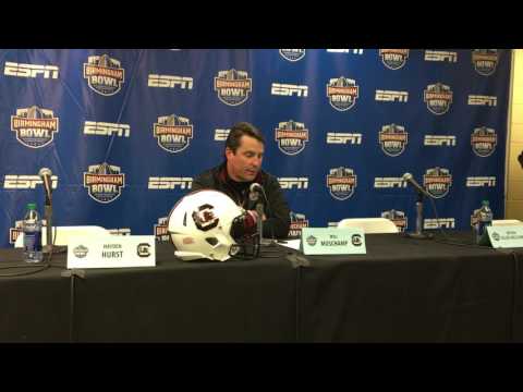 Will Muschamp postgame Birmingham Bowl - Dec. 29, 2016