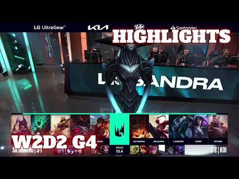 SK vs KOI - Highlights | Week 2 Day 2 LEC Spring 2023 | SK Gaming vs KOI W2D2