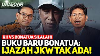 Download lagu 🔴LIVE! BUKU BARU BONATUA: IJAZAH JKW TAK ADA! RH VS BONATUA SILALAHI | DICECAR mp3