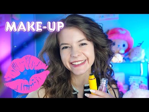 ASMR - BESTE FREUNDIN schminkt DICH  ✨FULL GLAM✨ (Layered Sounds + Animation)