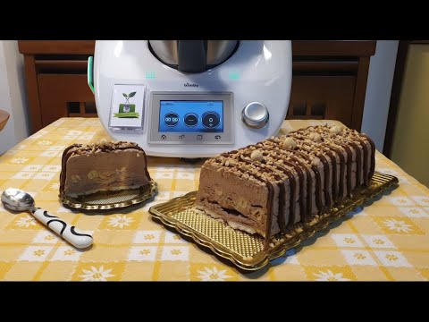 Semifreddo alla nutella e nocciole per bimby TM7 TM6 TM5 TM31