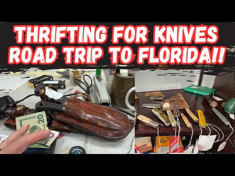 Thrifting For Knives on a Road Trip to Florida