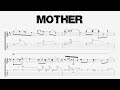 Danzig - MOTHER - Guitar Solos Tutorial (Tab + Sheet Music)