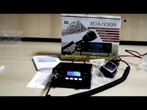 La radio CB TTi TCB 550 N  IT