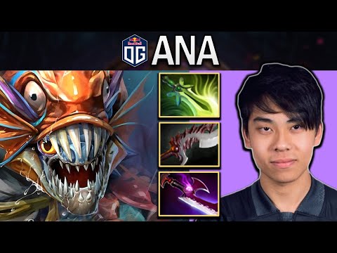 OG.ANA SMURF SLARK WITH SWORD-STYLE BUILD - DOTA 2 7.30 GAMEPLAY
