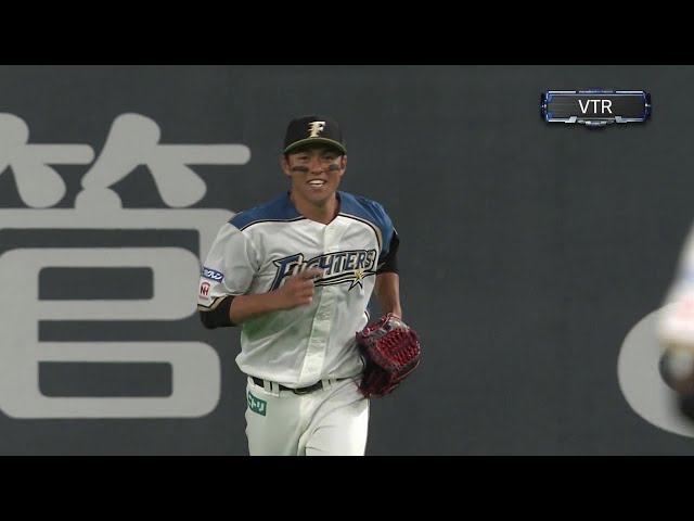 【9回表】強肩炸裂!! ファイターズ・木村 好返球でアウトを奪いゲームセット!! 2021/8/31 F-B