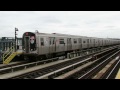 NYC Subway Coney Island Bound R160 F Train Leaving Ditmas Av