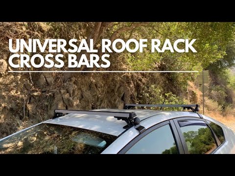Universal Roof Rack Cross Bars | Unboxing & Installation Guide
