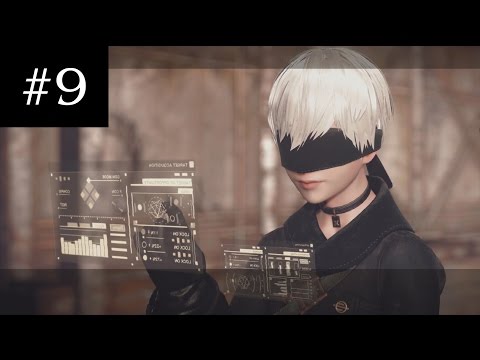NieR: Automata - Walkthrough - Part 9 - 9S -【NO Commentary】 【1080p / 60FPS】