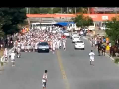 Arrastão da inferno coral indo para a ilha das fantasias