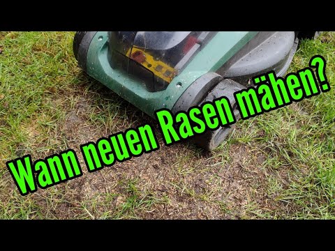 When should I mow a new lawn? When should I mow a new lawn for the first time? Lawn length for a ...