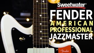 Video thumbnail for Fender American Professional Jazzmaster Guitar Review by Sweetwater