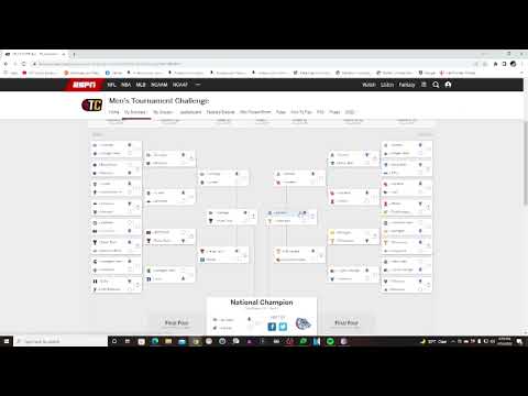 NCAA 2022 Tournament Challenge COME JOIN IN!!!!
