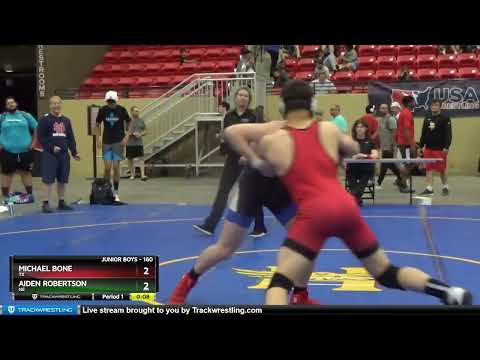 160 Lbs Cons. Round 5 - Michael Bone, TX Vs Aiden Robertson, NE C3ec