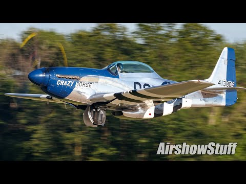 P-51 Mustang Aerobatics - Thursday - EAA AirVenture Oshkosh 2022