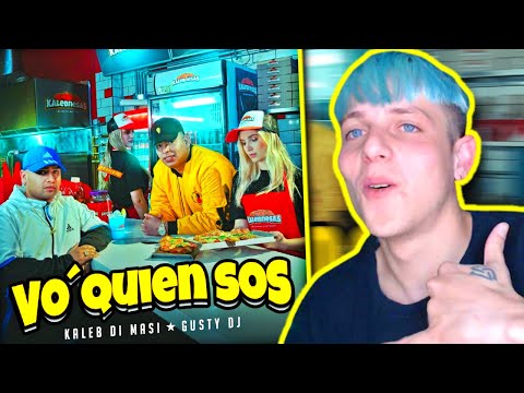 MUSICO REACCIONA a Kaleb Di Masi ❌ @GUSTY DJ – Vo’ Quien Sos (Video Oficial)