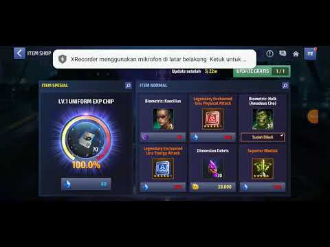 [MFF] Lv 1 Uniform Exp Chip 80 Diamond Price, better wait Lv 1 - Lv 4 by Gold