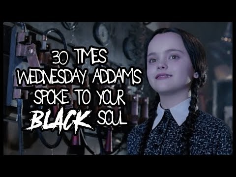 #TBT - 30 Times Wednesday Addams Spoke To Your Black Soul