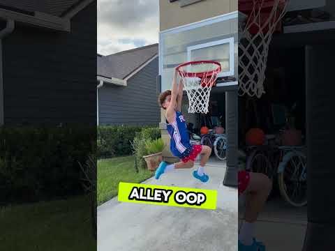 🏀 ALLEY OOP 🫵 #megaslamhoops