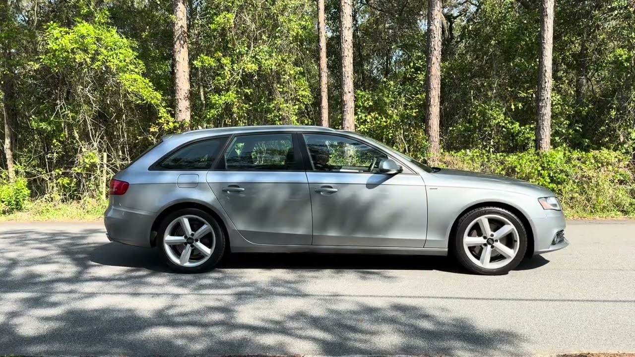 Quartz Gray 2011 Audi A4 Avant 20T Quattro Premium Driving By 03112025
