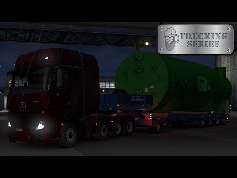 Mercedes-Benz New Actros | Special Transport Delivered | Euro Truck Simulator 2