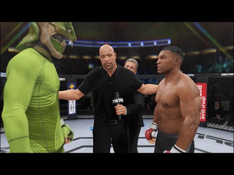 Mike Tyson vs. Kaa Snake - EA Sports UFC 4 - Boxing Club 🥊