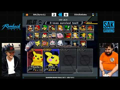 Runback 2018 Random Grand Finals - BAL|Syrox vs FatGoku