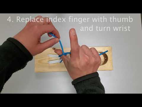 Tutorial: Two-Handed Square Knot