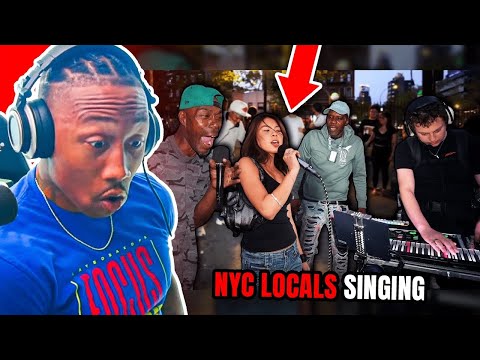 Random People In New York City RAP BETTER Than Famous Rappers Like Eminem?! 🤔 (REACTION)