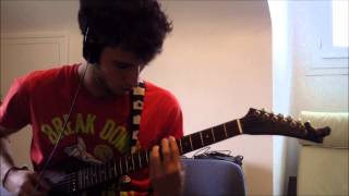 Steel Panther - Hell&#39;s on fire COVER Guitar (HQ) Main Riffs (Q2HD)