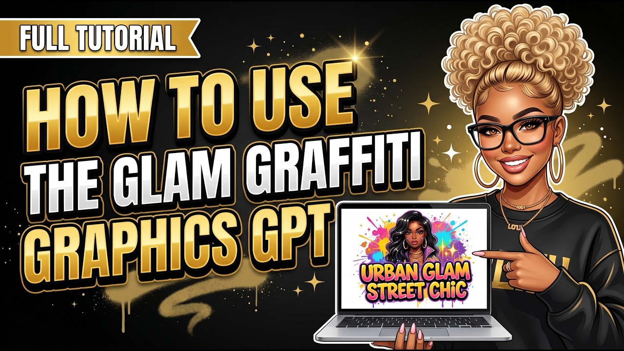 I Made a Glam Graffiti Graphics GPT for T-Shirt Designs